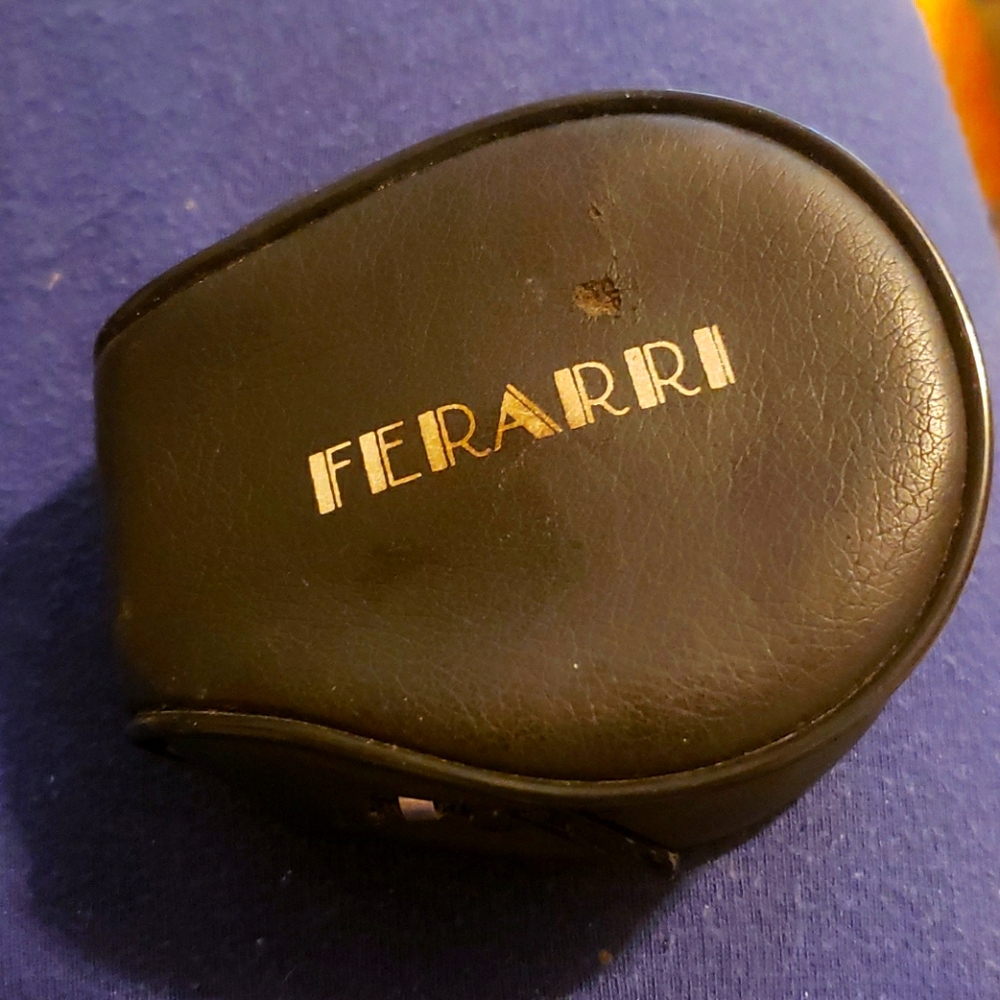 FERRARI GOLD FRAMES FOLDING SUNGLASSES ORIGINAL...